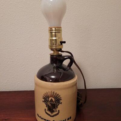 Lot 727: Vintage 1963 Fraternity Lamp