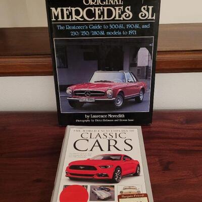 Lot 730: Mercedes-Benz SL Restorer's Guide and Classic Cars Book