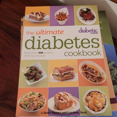 Lot 735: Diabetes Cookbooks