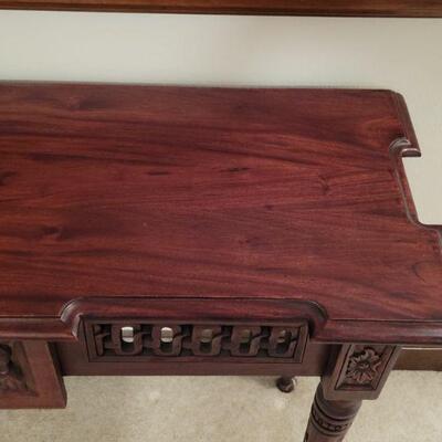 Lot 744: Carved Console Table 