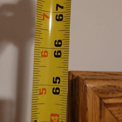 Lot 745: Holmes Oak Swivel Floor Mirror