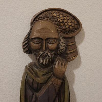 Lot 748: Mid Century Modern Burwood Products Wall Sculpture 