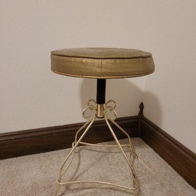Lot 752: Mid Century Modern Adjustable Stool