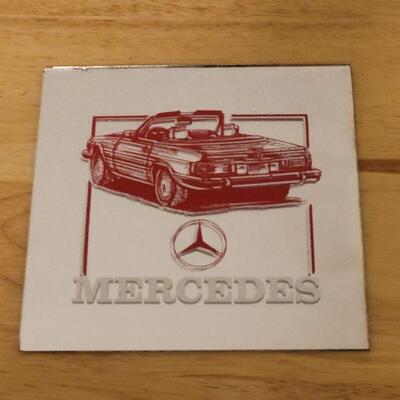 Lot 765: Mercedes-Benz Mirror 