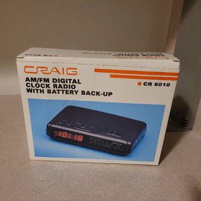 Lot 766: New in Box Alarm Clock 