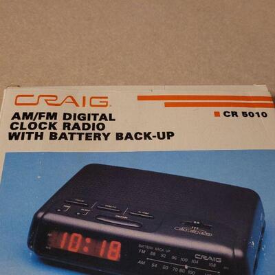Lot 766: New in Box Alarm Clock 