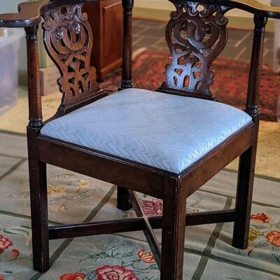 Antique Corner Chair