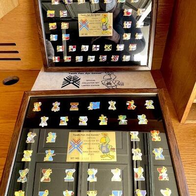 OLY 120. TENTH PAN AM GAMES COLLECTOR PIN SETS