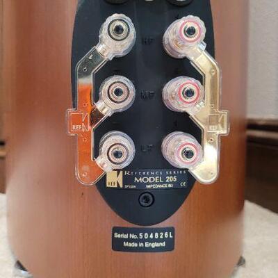 Lot 779: Pair of (2) KEF Reference Series Model 205 Floor Speakers MADE IN ENGLAND Tested A+