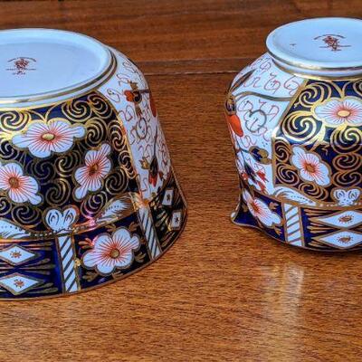 Royal Crown Derby Imari 2451 1935 Creamer and Open Sugar Bowl