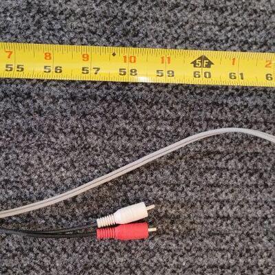 Lot 786: Assorted Vintage Various Length RCA Cables 