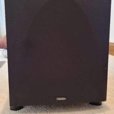 Lot 787: DEFINITVE TECHNOLOGY PRO SUB 1000 Subwoofer TESTED A+