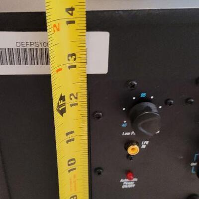 Lot 787: DEFINITVE TECHNOLOGY PRO SUB 1000 Subwoofer TESTED A+