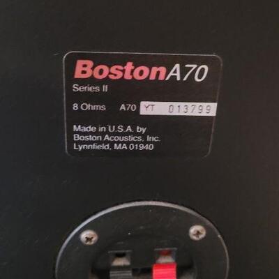 Lot 788: (2) Vintage BOSTON DYNAMICS A70 Series 2 8 OHM Floor Speakers 