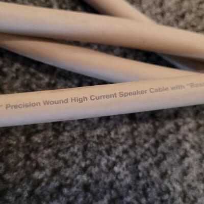 Lot 791: (2) 14ft. HEAVY GAUGE Professional Grade MONSTER CABLE Powerline Speaker Cords