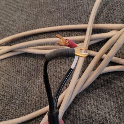 Lot 791: (2) 14ft. HEAVY GAUGE Professional Grade MONSTER CABLE Powerline Speaker Cords