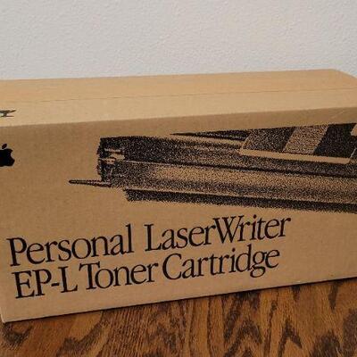 Lot 796: Vintage NEW STOCK 1997 APPLE Computer Inc. Personal LaserWriter EP-L Toner Cartridge