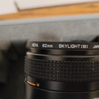 Lot 797: Vintage NIKKON 8008S 35mm Camera w/ (2) Lenses, TUNDRA Hard Carry Case and MORE!