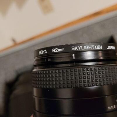 Lot 797: Vintage NIKKON 8008S 35mm Camera w/ (2) Lenses, TUNDRA Hard Carry Case and MORE!