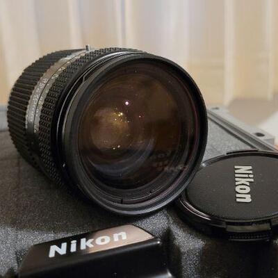 Lot 797: Vintage NIKKON 8008S 35mm Camera w/ (2) Lenses, TUNDRA Hard Carry Case and MORE!
