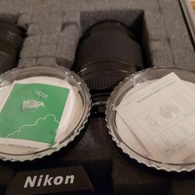 Lot 797: Vintage NIKKON 8008S 35mm Camera w/ (2) Lenses, TUNDRA Hard Carry Case and MORE!