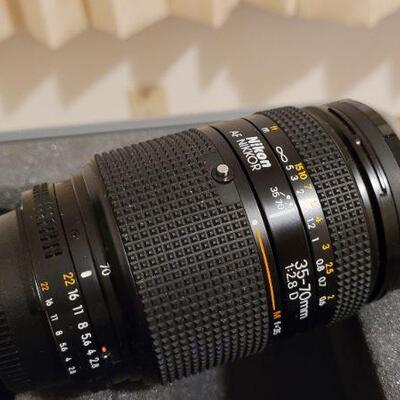 Lot 797: Vintage NIKKON 8008S 35mm Camera w/ (2) Lenses, TUNDRA Hard Carry Case and MORE!