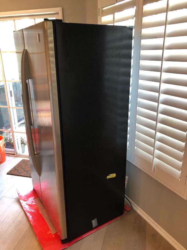 GE Profile Side by Side Refrigerator with ice and water stainless steel