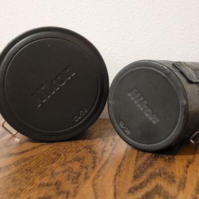 Lot 799: (2) NIKKON Lens Hard Protective Cases
