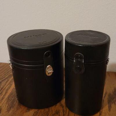 Lot 799: (2) NIKKON Lens Hard Protective Cases