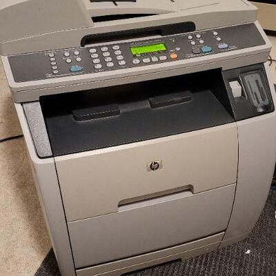 Lot 806: HP Color LaserJet Printer/Copy/Fax Machine 