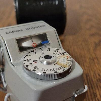 Lot 808: Vintage CANON Speed BOOSTER Camera 