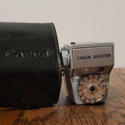 Lot 808: Vintage CANON Speed BOOSTER Camera 