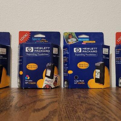 Lot 814: New Stock Hewlett Packard Ink Cartridges 