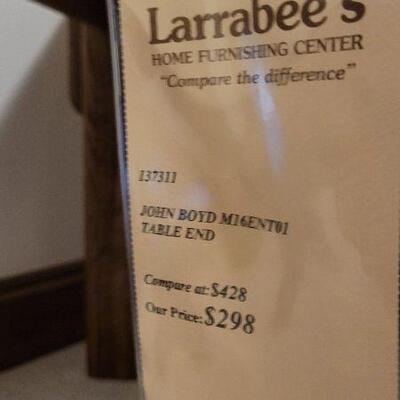 Lot 818: Vintage Unused LARRABEES Furniture Coffee Table 