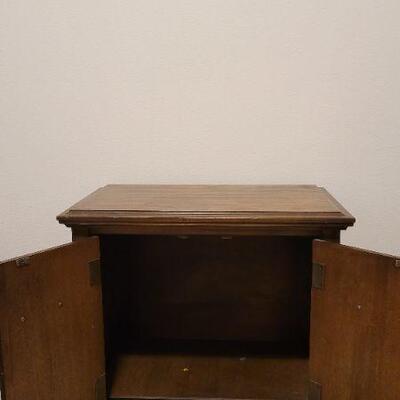 Lot 820: Vintage Storage Cabinet w/ Doors