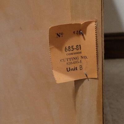 Lot 820: Vintage Storage Cabinet w/ Doors