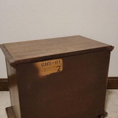 Lot 820: Vintage Storage Cabinet w/ Doors