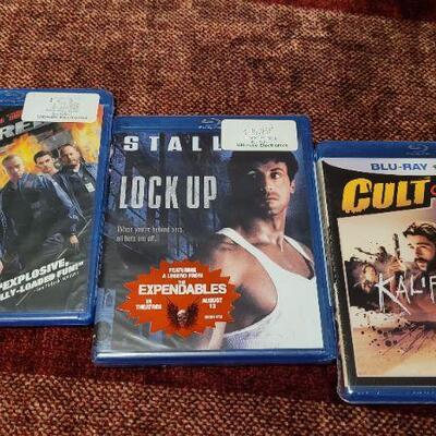 Lot 824: Assorted NEW SEALED Blue Ray Movies 