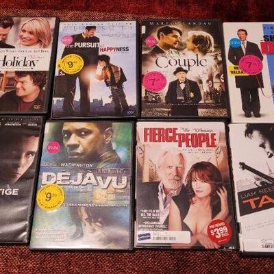 Lot 826: Assorted Previously Viewed DVD Movies 