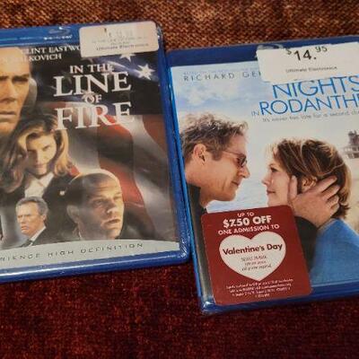 Lot 828: Assorted NEW SEALED Blue Ray Movies 