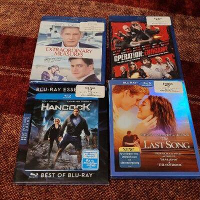 Lot 830: Assorted NEW SEALED Blue Ray Movies 