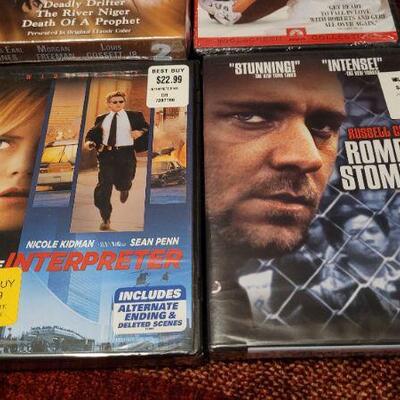 Lot 838: Assorted NEW SEALED DVD Movies 