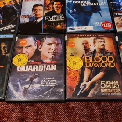 Lot 841: Assorted Previously Viewed DVD Movies 