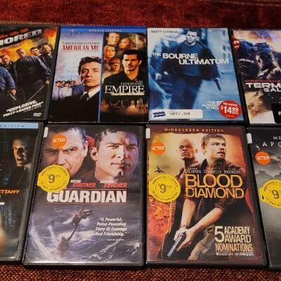 Lot 841: Assorted Previously Viewed DVD Movies 