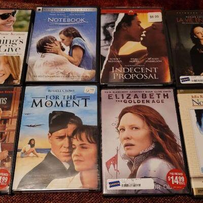 Lot 844: Assorted Previously Viewed DVD Movies 