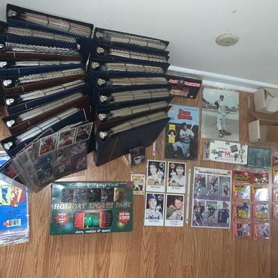 Large Collection of Baseball Cards