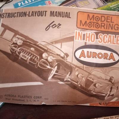 1162 = Vintage Aurora Slot Car Setup