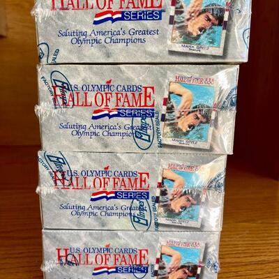 OLY 125 FACTORY SEALED BOX OLYMPIC HALL OF FAME TRADING CARDS 1991 IMPEL MARKETING
