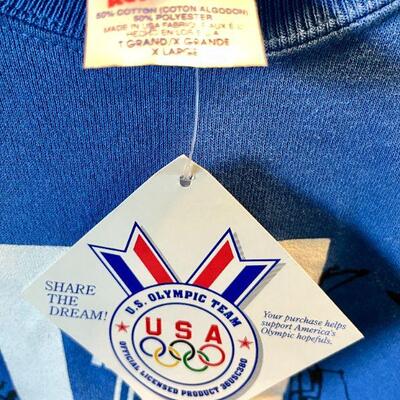OLY 148  NWT 1994 WINTER OLYMPICS LILLEHAMMER MEN'S SWEATSHIRT SIZE XL 
