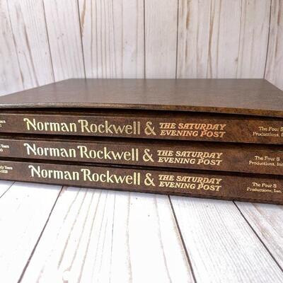 LOT 157  SET OF NORMAN ROCKWELL BOOKS 